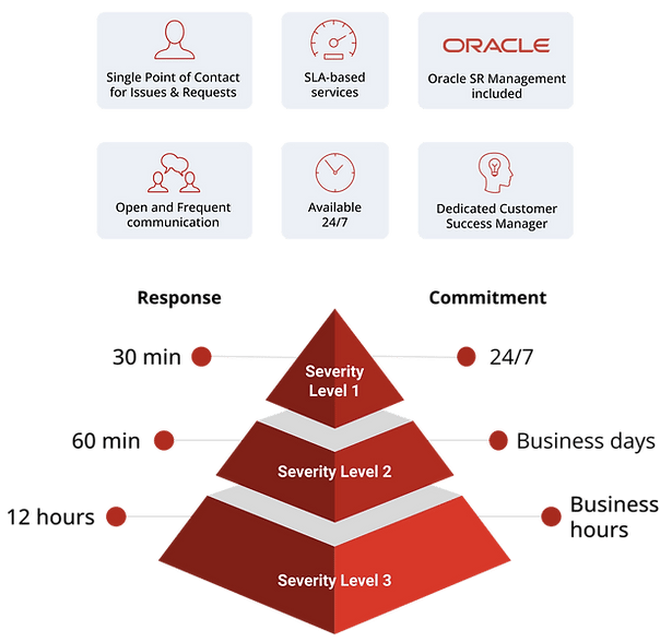 GoSaaS Thrive for Oracle Cloud support